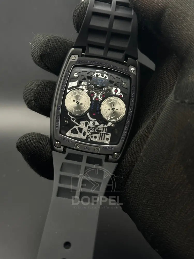 J&Co - Bugatti Steel Black Blue - Premium Quality