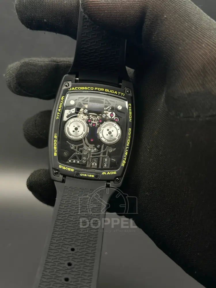 J&Co - Bugatti Steel Black - Premium Quality