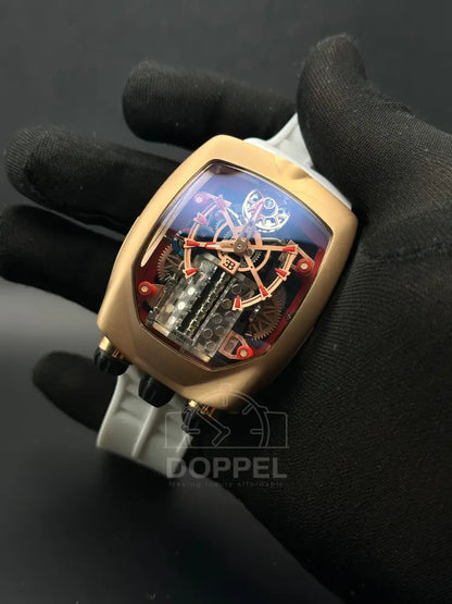 J&Co - Bugatti Steel Rosegold White - Premium Quality