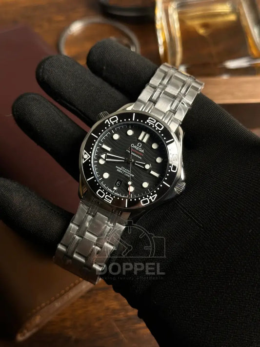 OMGA - Seamaster Black - AAA Quality