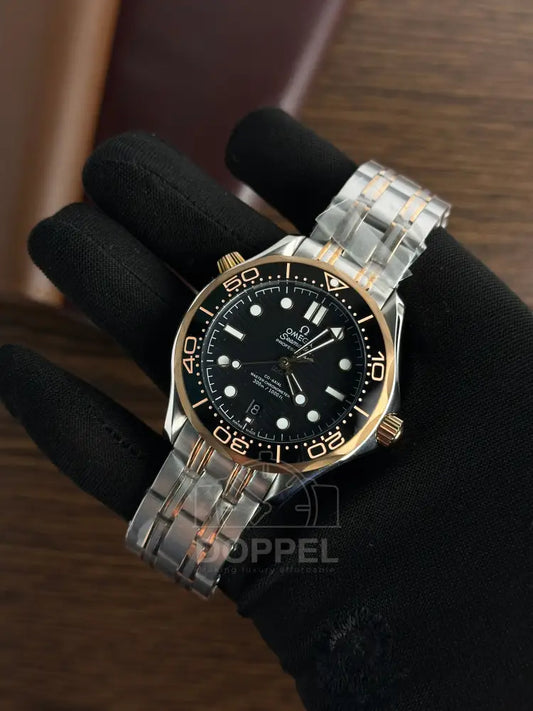 OMGA - Seamaster Navy Blue Gold - AAA Quality