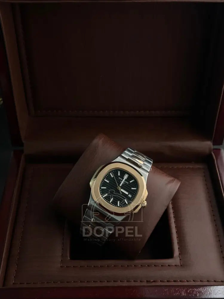 PP - Nautilus Silver Bronze Black - AAA Quality