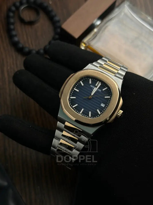 PP - Nautilus Silver Bronze Blue - AAA Quality