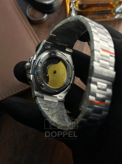 PP - Nautilus Silver Charcoal - AAA Quality
