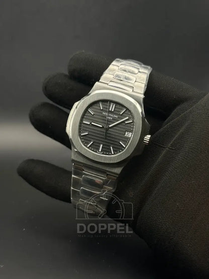 PP - Nautilus Silver Charcoal - Premium Quality