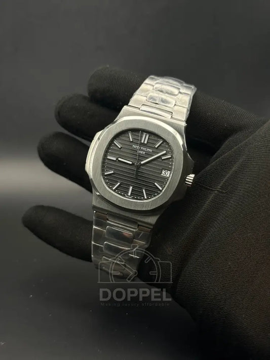 PP - Nautilus Silver Charcoal - Premium Quality
