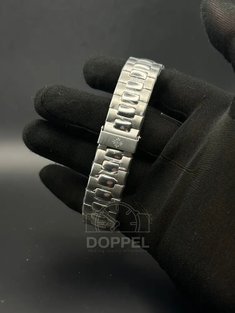 PP - Nautilus Silver Charcoal - Premium Quality
