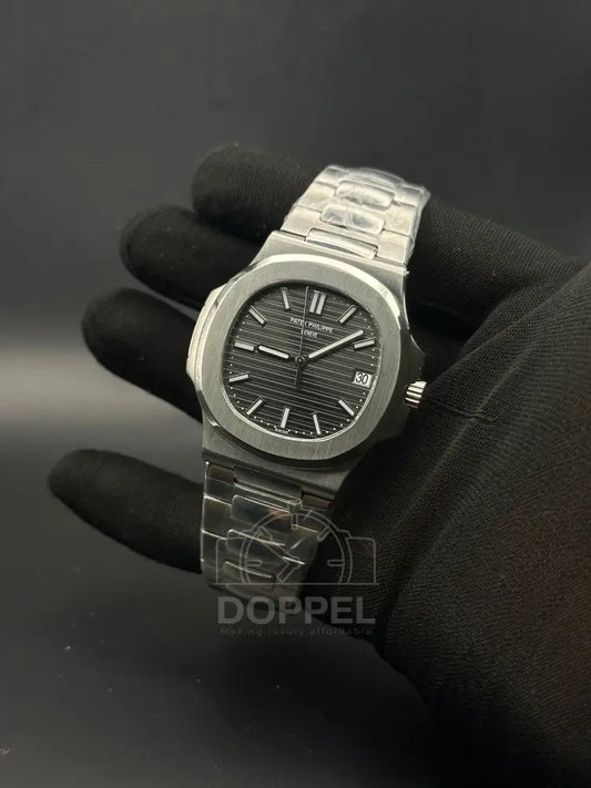 PP - Nautilus Silver Charcoal - Premium Quality