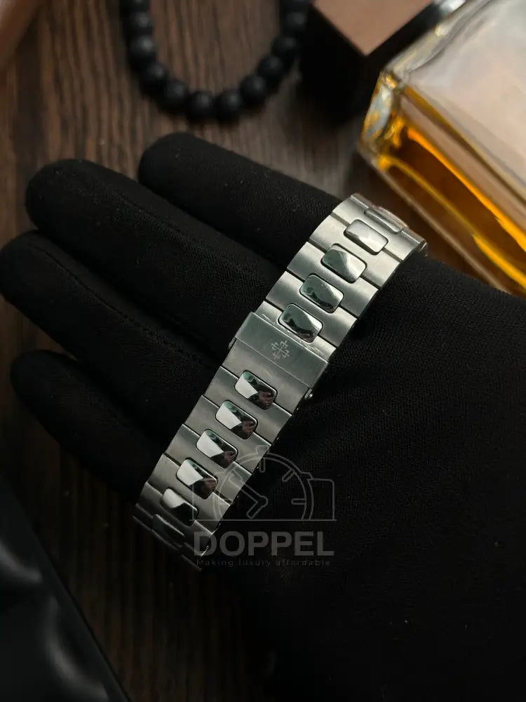 PP - Nautilus Silver Navy - AAA Quality