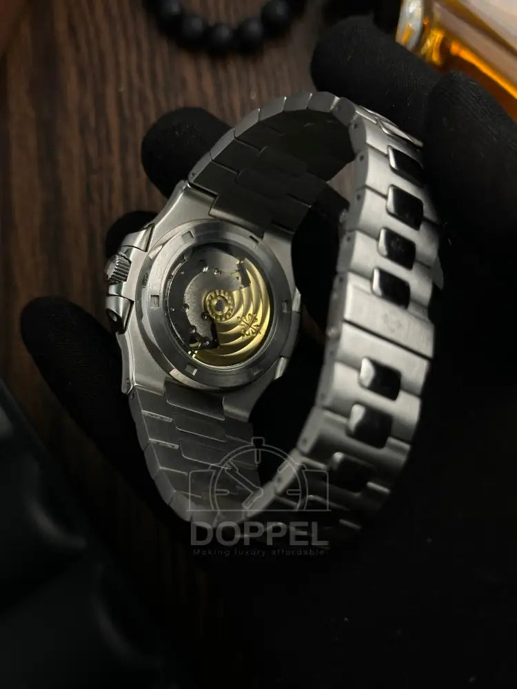 PP - Nautilus Silver Navy - AAA Quality