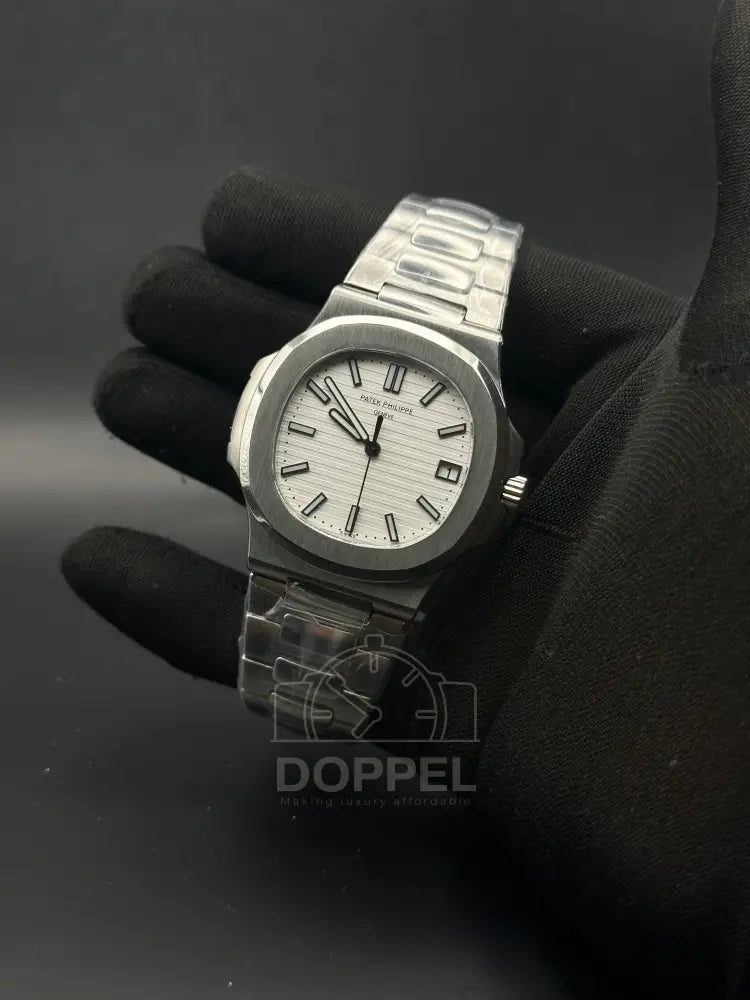 PP - Nautilus Silver White - Premium Quality