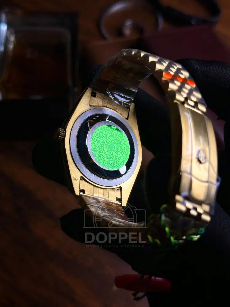RLX - Datejust Gold Black - AAA Quality