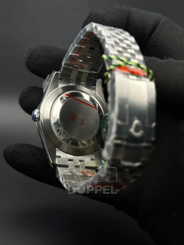 RLX - Datejust Silver Black - Premium Quality