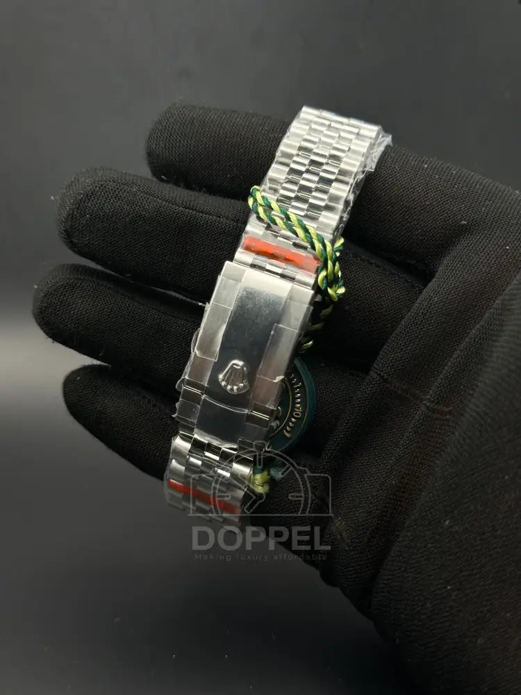 RLX - Datejust Silver Black - Premium Quality