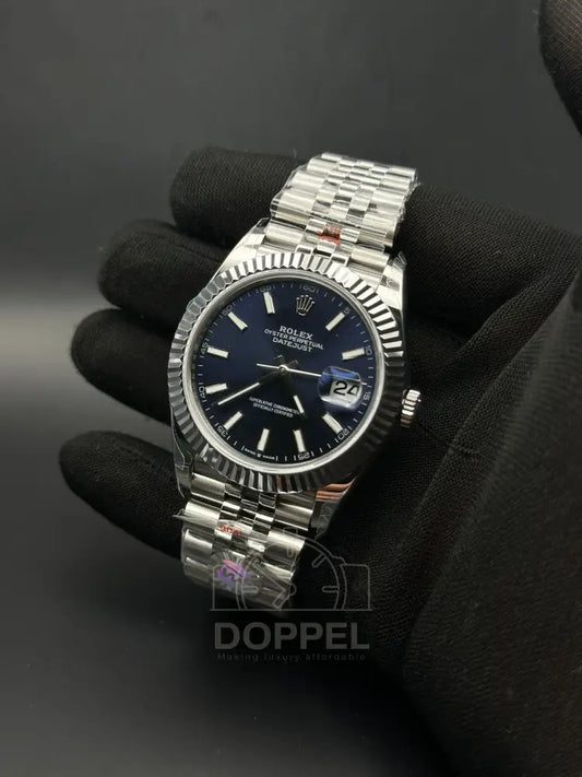 RLX - Datejust Silver Blue - Premium Quality