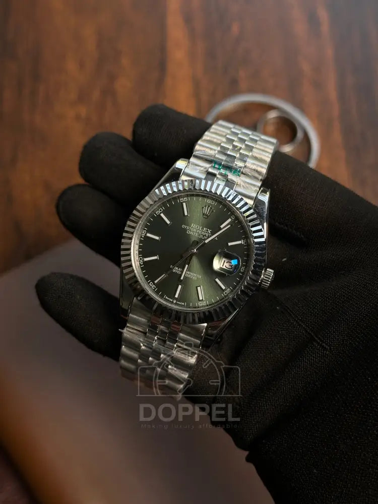 RLX - Datejust Silver Green - AAA Quality