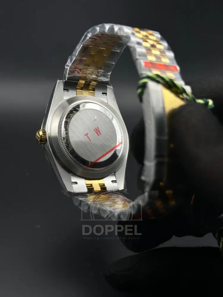 RLX - Datejust Two Tone Black - Premium Quality