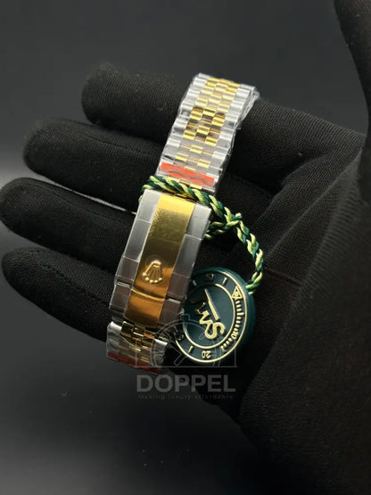 RLX - Datejust Two Tone Black - Premium Quality