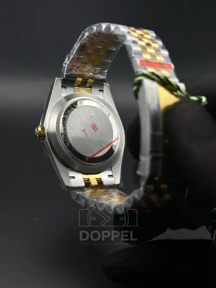 RLX - Datejust Two Tone Black - Premium Quality