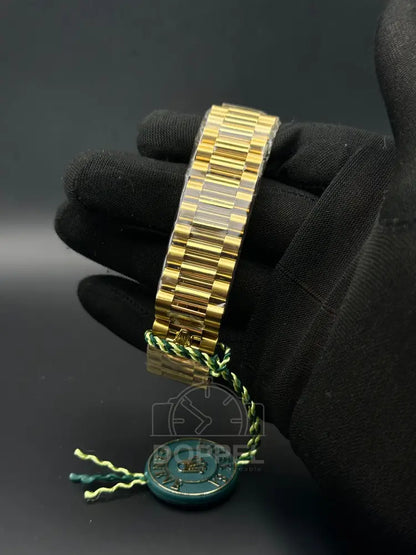 RLX - Day Date Gold Green - Premium Quality