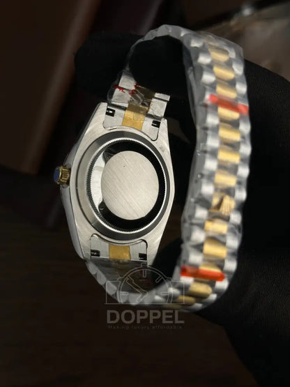 RLX - Day Date Silver Gold Roman - AAA Quality