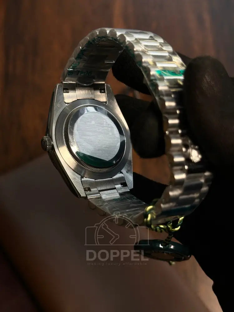 RLX - Day Date Silver Grey - AAA Quality