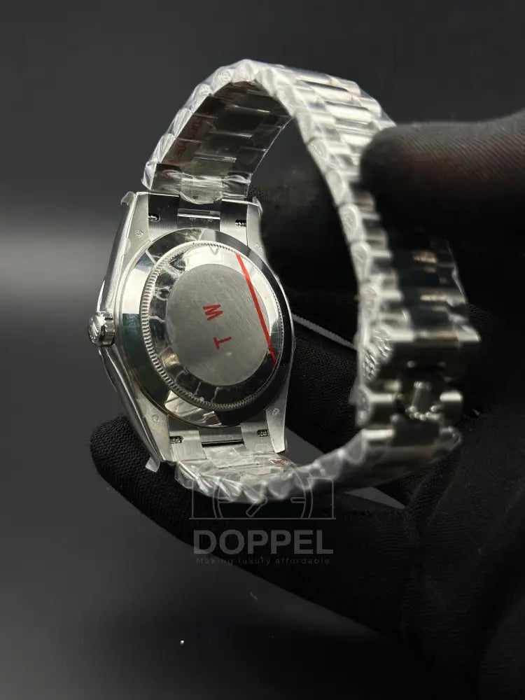RLX - Day Date Silver Grey - Premium Quality