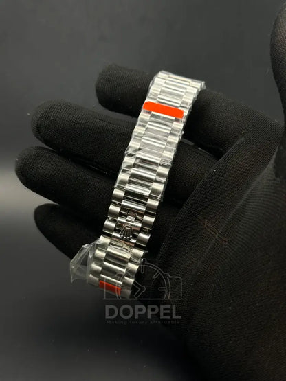 RLX - Day Date Silver Mint Green - Premium Quality