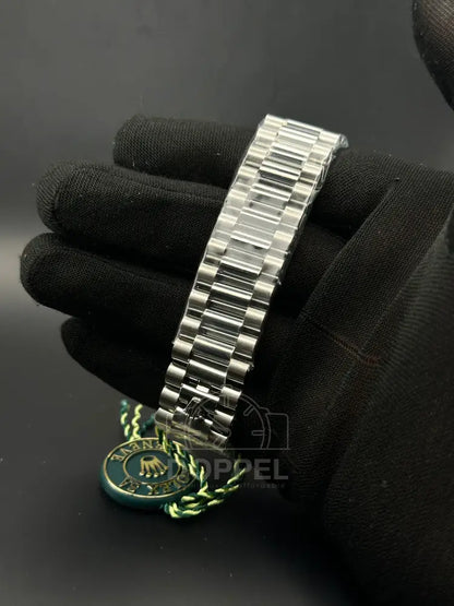 RLX - Day Date Silver Sky Blue - Premium Quality