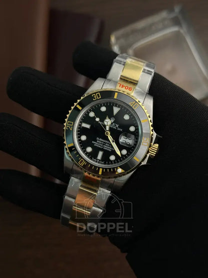 RLX - Submariner Date - Gold Black- AAA Quality