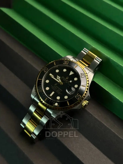 RLX - Submariner Date - Gold Black- AAA Quality