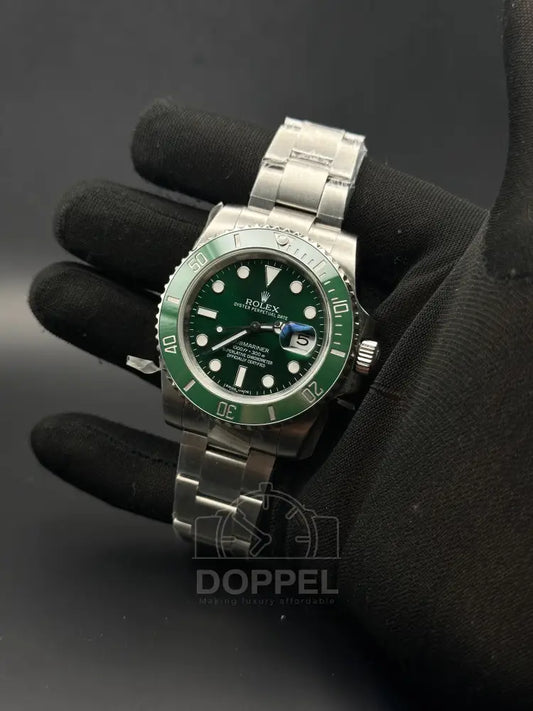 RLX - Submariner Silver Green Hulk - Premium Quality