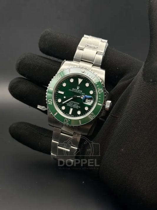 RLX - Submariner Silver Green Hulk - Premium Quality