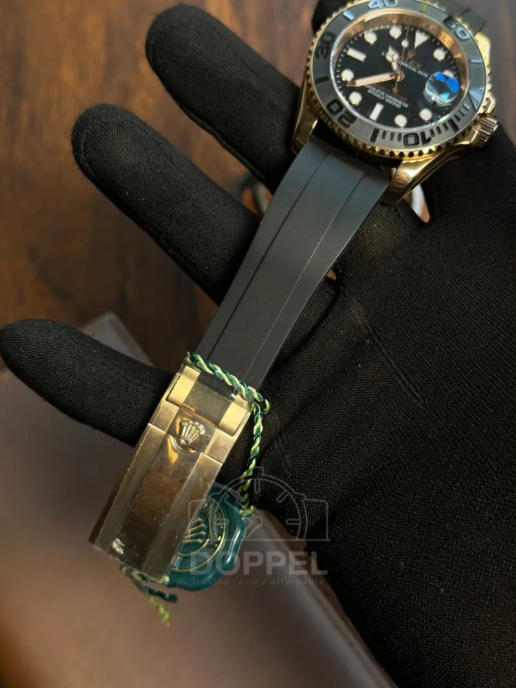 RLX -Yacht Master Rosegold Black - AAA Quality