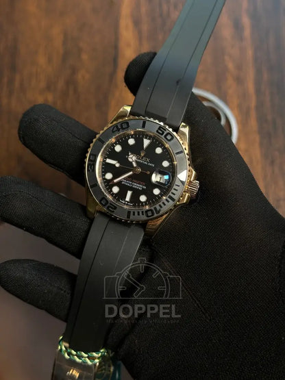 RLX -Yacht Master Rosegold Black - AAA Quality
