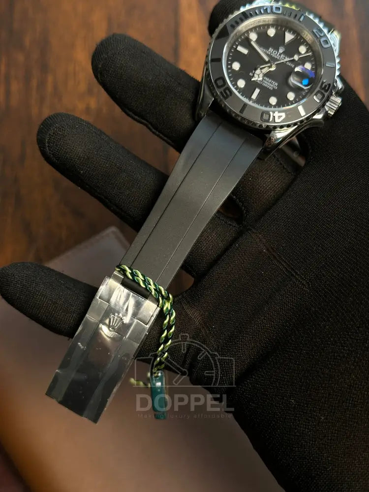 RLX -Yacht Master Silver Black - AAA Quality