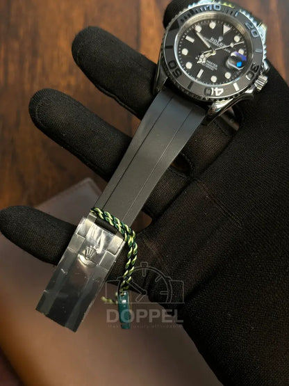 RLX -Yacht Master Silver Black - AAA Quality