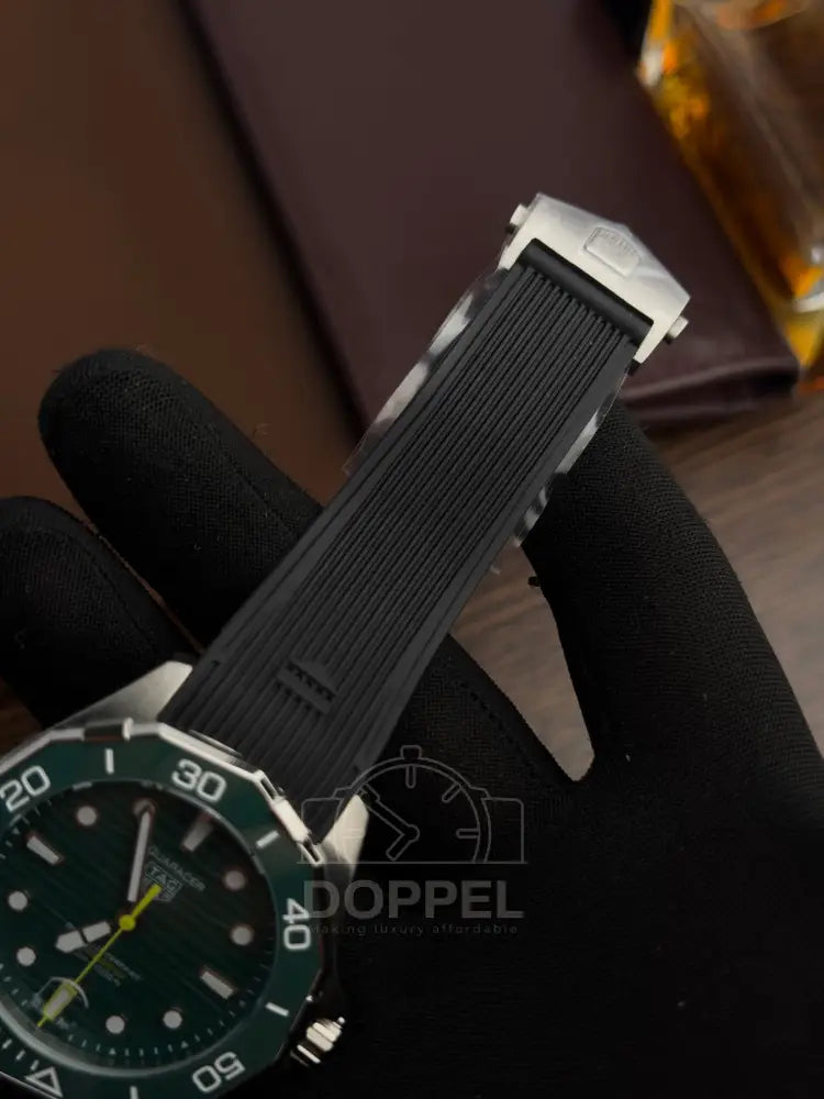 TAG - Aquaracer Green Rubber - AAA Quality