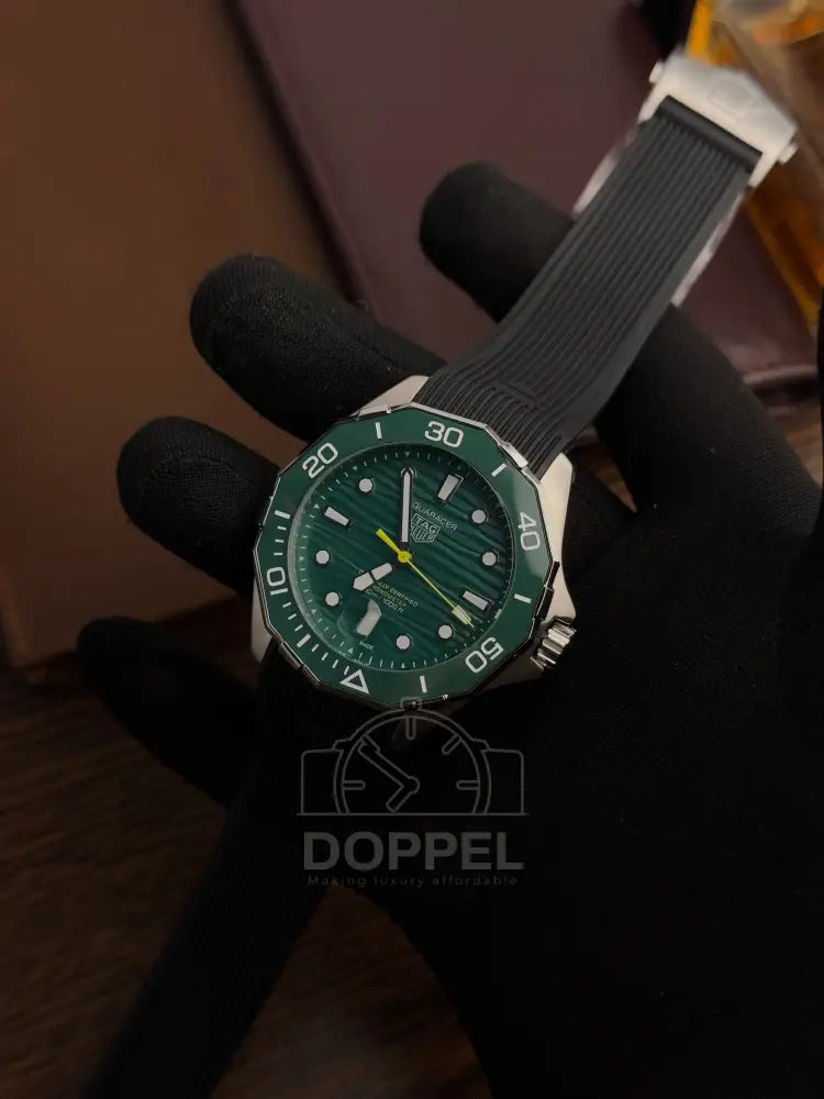 TAG - Aquaracer Green Rubber - AAA Quality