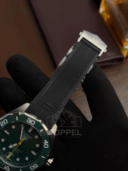 TAG - Aquaracer Green Rubber - AAA Quality
