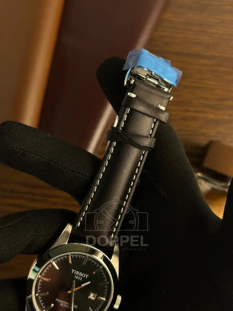 TST - Gentleman Black Auto Leather - AAA Quality