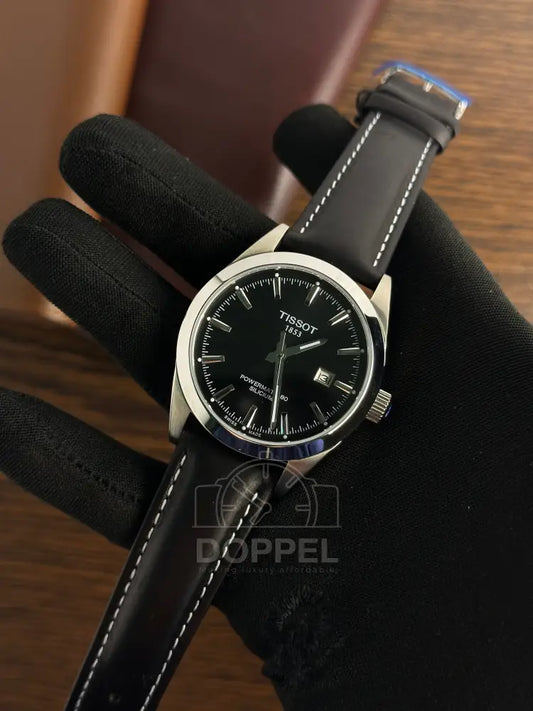 TST - Gentleman Black Auto Leather - AAA Quality