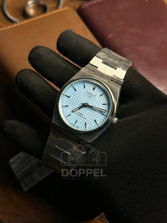 TST - PRX Automatic Textured Ice Blue - AAA Quality